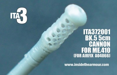 Inside the Armour ITA372001 BK.5 Barrel Messerschmitt Me-410A-1/U-2 &amp; U4 1/72