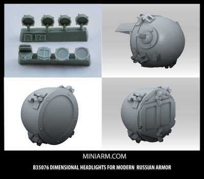 Miniarm 35076 Ходовые огни для российской БТТ 1/35