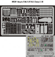 Eduard 49239 Mosquito FB Mk.VI/NF Mk.II (TAM) фототравление