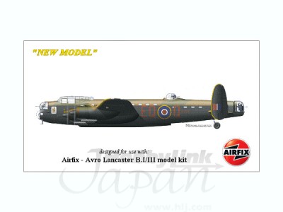 CZECHMASTER CMR-72164 1/72 Avro Lancaster B.Mk.II - Conv.Set (AIRFIX)