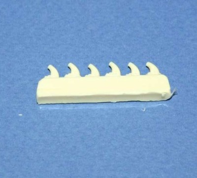 CMK Q48004 P-39 – exhausts (6 fishtail type Has/ Edu 1/48