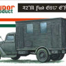Hunor Product 72035 42M Ford G917 E.K. Radio (Front Vers.) 1/72