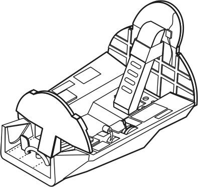 CMK 7123 Hawker Hunter - interior set for REV 1/72