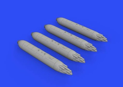 Eduard 648478 BRASSIN 1/48 SUU-7 dispenser w/ extended tubes