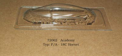 Rob Taurus 72062 Vacu Canopy F/A-18C Hornet (ACAD) 1/72