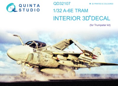 Quinta studio QD32107 A-6E TRAM Intruder (Trumpeter) 1/32