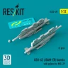 Reskit 32491 GBU-62 (JDAM-ER) bombs w/ pylons for MiG-29 1/32