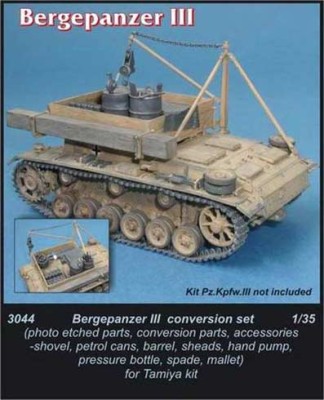 CMK 3044 Bergepanzer III - conversion set for TAM 1/35