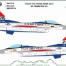 Model Maker Decals D48225 USAF Lockheed-Martin F-16C Viper Demo 2024 50 Years of F-16 1/48