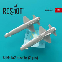 Reskit RS48-0145 AGM-142 missile (2 pcs.) 1/48