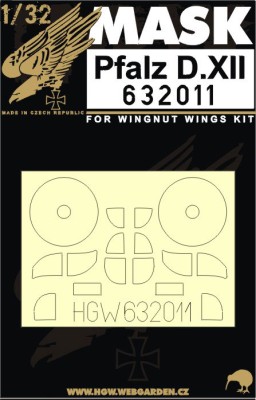 HGW 632011 PFALZ D.XII маска 1/32