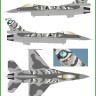 Model Maker Decals MD32031 Polish Lockheed-Martin F-16C/F-16D Fighting Falcon NATO Tiger Meet 2014 1/32