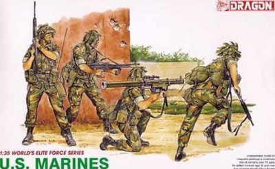 Dragon 3007 Солдаты US Marines 1/35