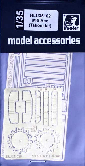 Hauler HLU35102 M-9 Ace - detail PE set (TAKOM) 1/35