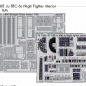 Eduard 491168 Ju 88C-6b Night Fighter interior (ICM) SET 1:48