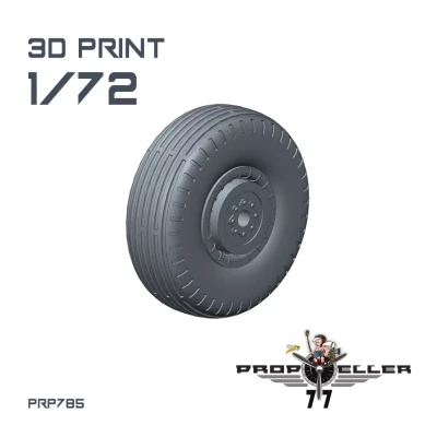77 Propeller 77PRP785 Ilyushin IL-2 Shturmovik wheels (TAM) 1/72