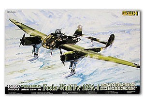 Great Wall Hobby L4808 Fw 189A-1 with &quot;Sonderaktion Schneekufen&quot; 1/48