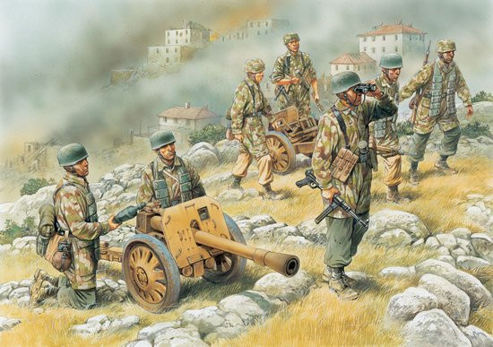 Dragon 6528 8.8cm Raketenwerfer 43 (Puppchen) w/Fallschirmjger 1/35