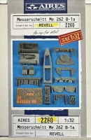 Aires 2280 Me 262B-1a cockpit set (REV) 1/32