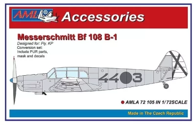 AML AMLA72105 Messerschmitt Bf 108 Conversion set (FLY/KP) 1/72