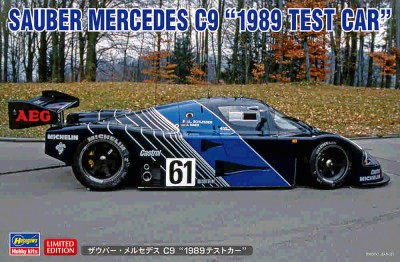 Hasegawa 20626 SAUBER MERCEDES C9 &quot;1989 TEST CAR&quot; (Limited Edition) 1/24