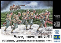 Master Box 35130 “Move, move, move!!!” US Soldiers, Operation Overlord period, 1944 1/35