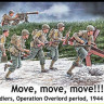 Master Box 35130 “Move, move, move!!!” US Soldiers, Operation Overlord period, 1944 1/35