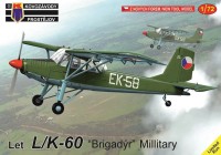 Kovozavody Prostejov 72392 Let L/K-60 'Brigadyr' Military (4x camo) 1/72