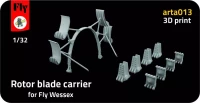 Fly model A0013 Rotor Blade Carrier for Wessex kit (FLY) 1/32