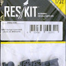 Reskit RS32-0230 TBM-3 Avenger Land based Колеса (TRUMP) 1/32