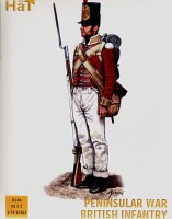 HAT 8186 Peninsular War British Infantry x 92 figures per box 1/72