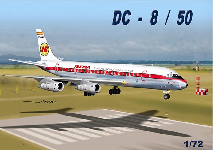 Mach 2 GP110IBA Douglas DC-8-50 'Iberia' 1/72