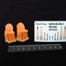 Metallic Details MDR3251 Supermarine Spitfire Mk.I to Mk.IX x 2 with(3D-Printed) seatbelts 1/32