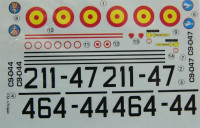 LF Model C72134 Decals F-5A Freedom Fighter Spain (ITAL) Pt.1 1/72
