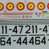 LF Model C72134 Decals F-5A Freedom Fighter Spain (ITAL) Pt.1 1/72