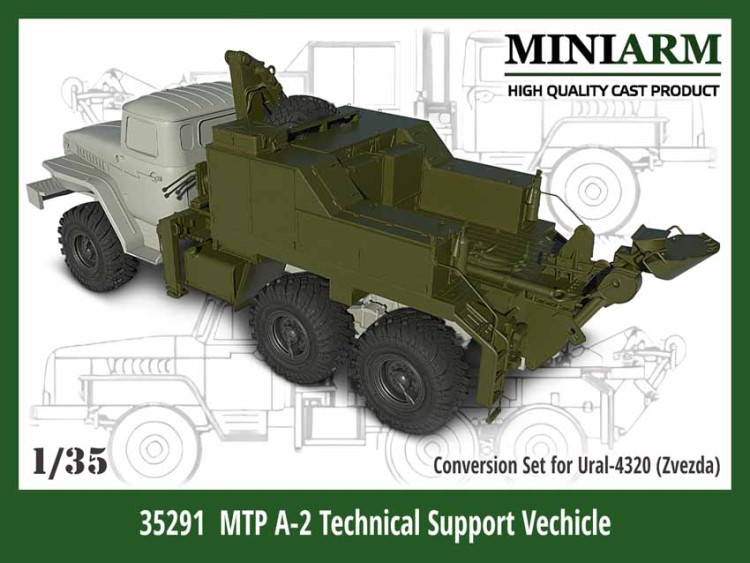 Miniarm 35291 МТП-А2 на базе Урал-4320 1/35