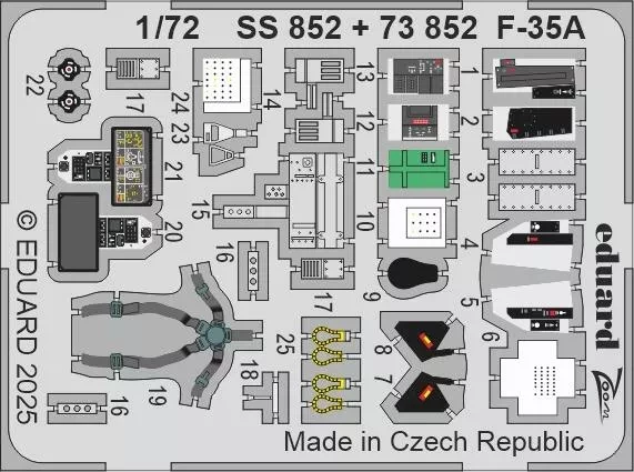 Eduard SS852 F-35A (REV) 1/72
