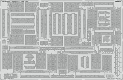 Eduard 53254 SET 1/350 USS Langley CV-1 (TRUMP)