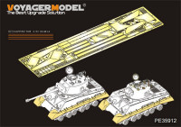 Voyager Model PE35912 WWII US M4A3 HVSS Fenders/Track Cover (DRAGON 6183 6354) 1/35
