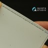 Quinta studio QRV-039 Радиальные клепочные ряды (размер клепки 0.10 mm, интервал 0.4 mm, масштаб 1/72), белые