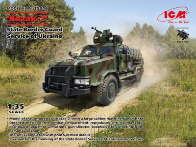 ICM 35016 Kozak-2 State Border Guard Service of Ukraine 1/35