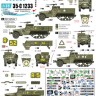 Star Decals 35-C1233 US M3A1 Halftracks. 75th-D-Day-Special. Normandy and France in 1944.37th Tank Battalion, 66th Armored Regiment, 69th Tank Battalion 1/35