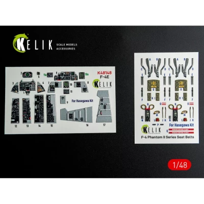 Reskit K48148 F-4E - interior 3D (HAS) 1/48