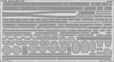 Eduard 53098 Yamato railings 1/450
