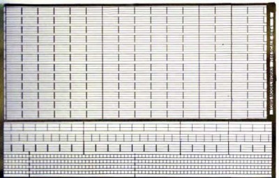 Tom's Modelworks 0144-5 3 bar deck rails with vertical ladders 1/144