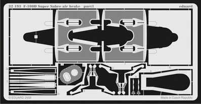 Eduard 32193 F-100D air brake TRU