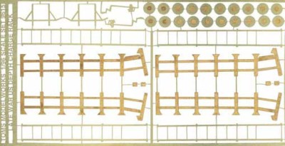 Tom's Modelworks 9615 Late War US destroyer roller racks 1/96