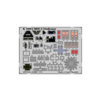 Special Hobby K72024 SB2U-3 Vindicator 1/72