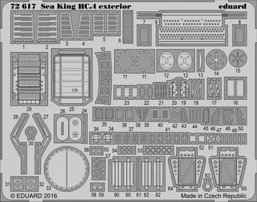 Eduard 72617 Sea King HC.4 exterior 1:72