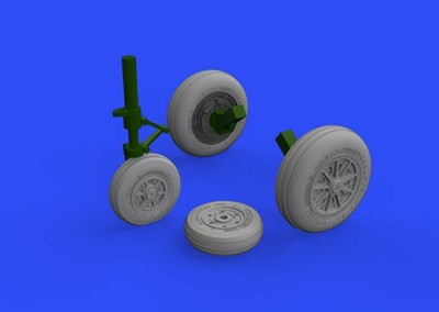Eduard 648524 BRASSIN 1/48 F-104 wheels late (KIN)